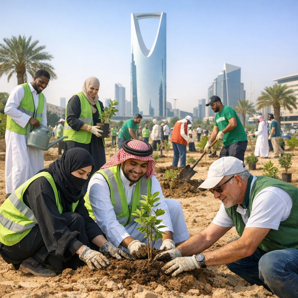 Fostering Community Engagement in Riyadh: A Collective Effort
